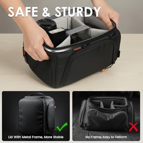 TARION Protective Camera Insert Bag Quick Access DSLR Inner Case Organizer - Image 5