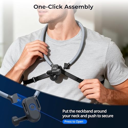 SMALLRIG Neck Mount for Action Camera with Adjustable Chest Strap - Image 3