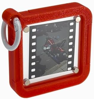 Portable Acrylic Reversal Film Keychain, High Transparency Display and Archival Storage Keychain for Reversal Film 35mm by Unknown