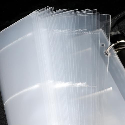 30PCS 120 Film Negative Sleeves Acid Free Archival Film Negative Storage for 120 film Can Hold 16 Pieces of 6×4.5 CM 12 Pieces of 6×6 CM Per Page Compatible with 3-Ring Binders for Organizing 120 Film - Image 4