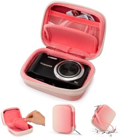 Cwatcun Digital Camera Case, Compact Protective Pouch for Kodak/Canon/Sony by FocusonCameraBag