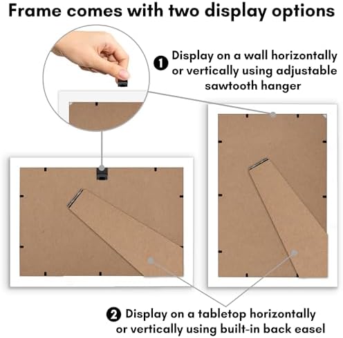 Americanflat 8x12 Picture Frame - Engineered Wood - White - Image 6