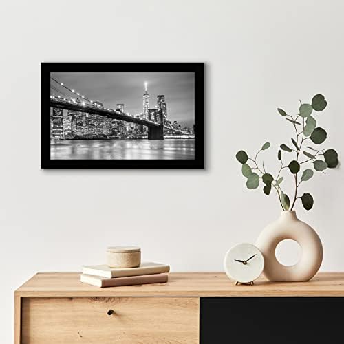Americanflat 8.5x14 Picture Frame with Shatter-Resistant Glass - Signature Collection - Gallery-Style Frames Made of Engineered Wood - Photo Frame for Wall Display - Black - Image 4