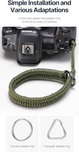 Camera Wrist Strap for Mirrorless Cameras, Quick Release Camera Wrist Strap, Camera Hand Strap with Safer Connector - Image 6