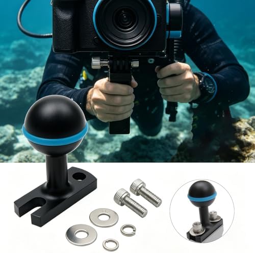 and Practical Aluminum Camera Grip Handle Ideal for Scubas Diving and Underwater Photography Adventure Camera Grip Handle for Scubas Diving - Image 4