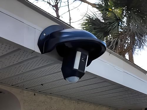 2-Set Outdoor CCTV Security Camera Top Cover, Sun Rain Shade Cover Shield Protective Roof Compatible with Hikvision/Nest/Ring/Arlo/Dome/Bullet - Image 5
