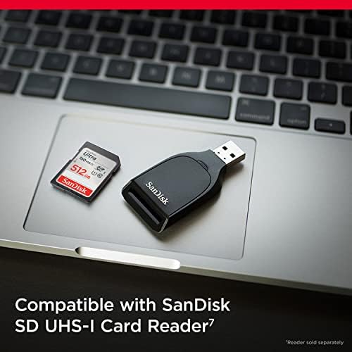 SANDISK 512GB Ultra SDXC UHS-I Memory Card - Up to 150MB/s, C10, U1, Full HD, SD Card - SDSDUNC-512G-GN6IN - Image 3