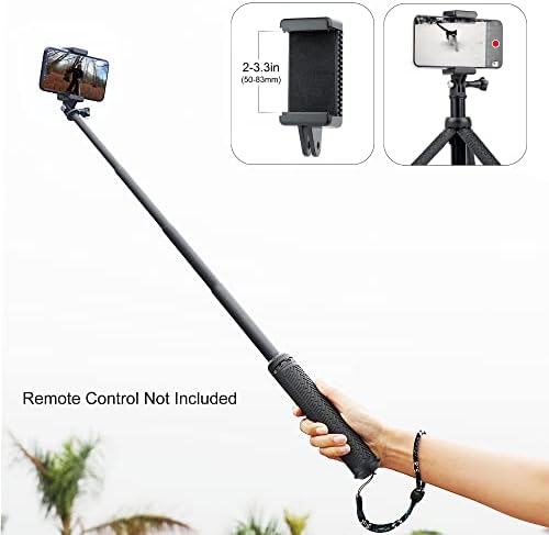 GEPULY Aluminum Waterproof Tripod Underwater Selfie Stick for Camera/Phone - Image 5