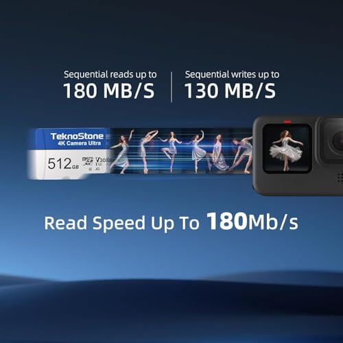 256GB Camera MicroSDXC TF Memory Card with Adapter 1 Pack - Image 2