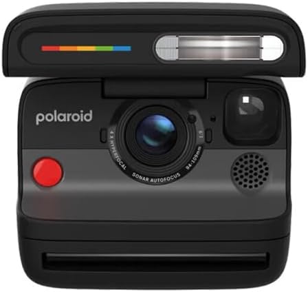 Polaroid Flip Instant Camera with Sonar Autofocus and Retro Design (Black) - Image 2
