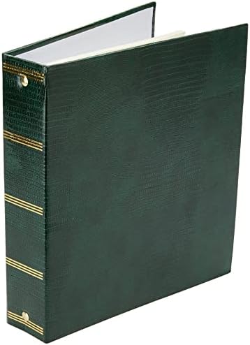 Magnetic Self-Stick 3-Ring Photo Album 100 Pages (50 Sheets), Hunter Green - Image 3