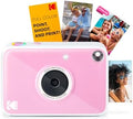 Kodak Printomatic+ Instant Print Digital Camera (Pink) 10MP Portable Camera with Interactive RGB LED Status Indicator, Prints Full-Color Photos on Zink 2x3” Sticky-Backed Photo Paper - Easy & Fun by Unknown