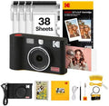 KODAK Mini Shot 2 ERA 2x3 Instant Camera, 38 Sheets Gift Bundle, Black by Unknown