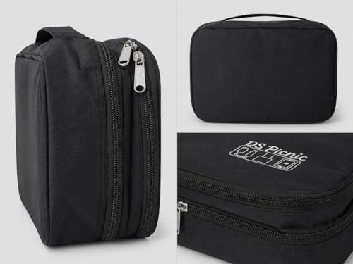 Electronic Organizer Travel Essentials Case, Waterproof Double Layer Cable Storage Pouch Bag for Charger, USB Cords, Power Bank, Phone Mouse SD Card Earphone Camera, Tablet (Up to 11 inch) - Image 4