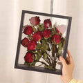 JOSON 2 packsWooden Dried Flower Photo Frame Dried Flower Display Stand Decorative Floating Photo Frame (Black 4x6) by Unknown