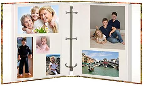 Pioneer Photo Albums TR-100D/FBC Magnetic 3-Ring 100 Page Photo Album, French Birdcage Design - Image 3