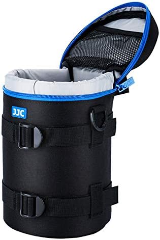 JJC Water Resistant Deluxe Lens Pouch Case Bag for Canon EF 70-200mm 4L / EF 28-300mm 3.5-5.6 USM/EF 70-300mm 4-5.6L/ Nikon AF-S NIKKOR 70-200mm 4G ED VR/Nikon 80-200 F2.8, Inner Size:113 x 215mm - Image 5