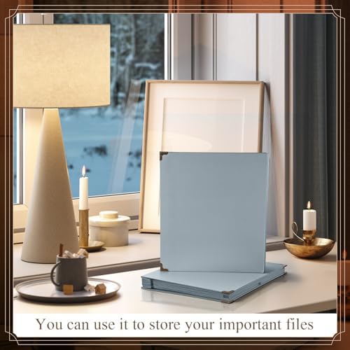 Marspark Important Document Organizer with Elastic Closure,Blue - Image 4