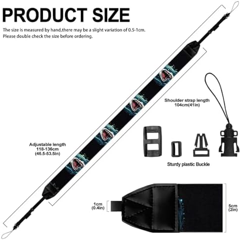 GLENLCWE Camera Strap, Camera Strap for Photographers Neck Strap Replacement Fit Most Cameras - Image 6