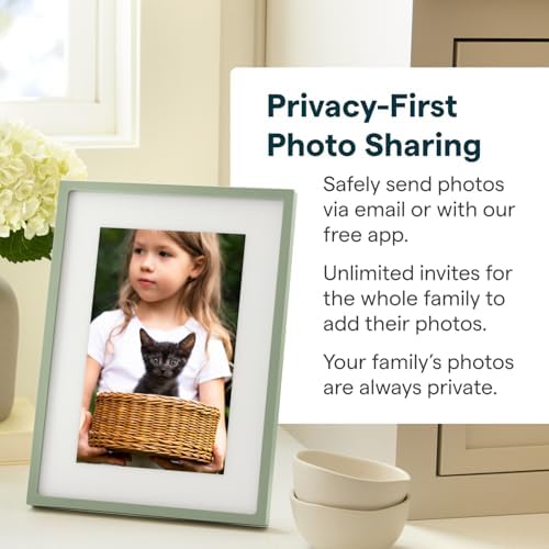 Skylight Digital Picture Frame 2 – 10" Full HD Touchscreen, Classic Green - Image 5