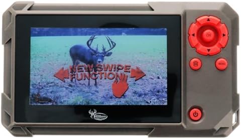 WILDGAME INNOVATIONS Trail Pad Swipe VU60 SD Card Viewer for Hunting & Wildlife Observation Compact Water-Resistant Memory Card Reader with 4.3" Touch Screen - Image 2