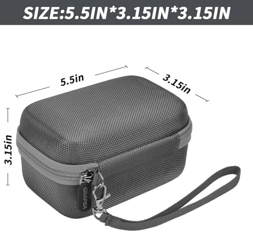 Digital Camera Case Compatible with TEBNGIHNM for Duluvulu for Oiadek for zheozeig for Zostuic for Toiauaha 4K Vlogging Camera. Storage Holder Bag for Canon PowerShot (Box Only)- Grey - Image 5