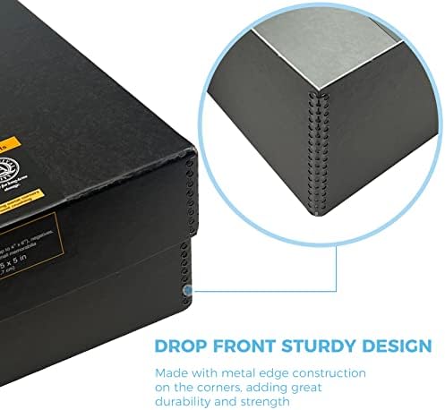 Lineco, 4x6 Photo Storage Box, Archival Pictures Organizer, 15.5"x12"x5" - Image 4