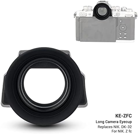 Extended Z fc Zfc Eye Cup Replaces Nikon DK-32 Rubber Eyecup - Image 2