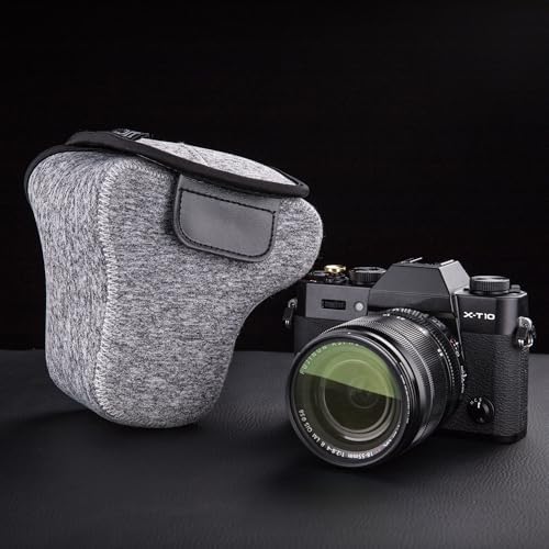 Neoprene Camera Sleeve for Fuji X-T30 III X-T50 +16-50mm Lens Leica Q3 43 - Image 4