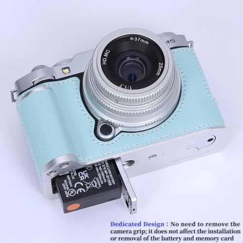 Camera Genuine Leather Half Case ，Compatible with FUJIFILM X-M5 XM5 - Image 3