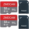 2 Pack 32GB TF Card with Adapter UHS-I U1 Class 10 Memory Card by Unknown
