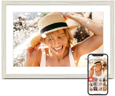 10.1'' Digital Picture Frame, 32GB Frameo Electronic Photo Frame WiFi by Pastigio