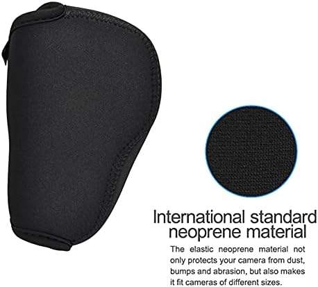Neoprene Camera Case Pouch for Compact Camera + Lens Below 4.7x2.9x3.4" - Image 4