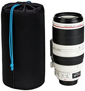 Tenba Tools Soft Lens Pouch for DSLR and Mirrorless Lenses 9x4.8 in. (23x12 cm) – Black (636-354) - Image 3