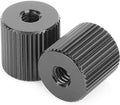 2Pack ChromLives Tripod Nut Barrel Nut Connection Nut with 1/4''-20 Thread Hole for Articulating Magic Arms Tripod Rigs Replacement by ChromLives