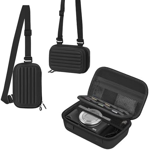 Leayjeen Vlogging Camera Case for AUREAPIX with Shoulder Strap - Black by Leayjeen