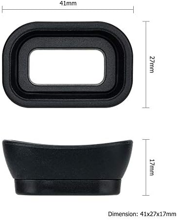 Extended A6600 A6500 A6400 Eye Cup,Replace Sony FDA-EP17 Eyepiece Cup - Image 5