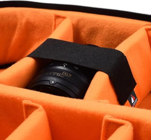Pack of 3 Sizes Hook and Loop Straps/Fastener for Securing Items in the DSLR SLR Camera Backpack/Insert Bag/Video Bag by TXEsign