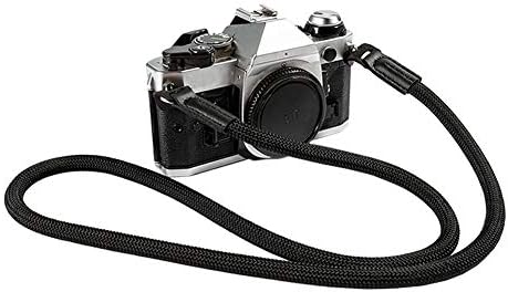 Mirrorless Camera Neck Strap for Leica Climbing Rope Shoulder Strap and All Camera DSLR SLR Black by Unknown