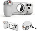 Magnetic Phone Camera Grip, Shutter Grip Handle Holder for iPhone/Android with Detachable Wireless Shutter Remote and Convenient Keychain Hook by IMGROSE