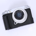 Camera Genuine Leather Half Case ，Compatible with FUJIFILM X-M5 XM5 by Unknown