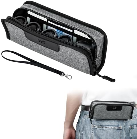 Portable 35mm Film Canister Pouch, Compact Film Carrying Case Storage Bag by JJC