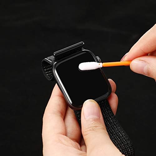Chinco 200 Pieces Foam Swab Sponge Swab Foam Tips Sponge Stick for Inkjet Printer Print Head Camera Optical Lens Optical Equipment(Orange,3.66 Inch) (Pack of 2) - Image 4