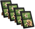 Golden State Art, 5x7 Double Picture Frame, Display Two 5x7 Photos(Black) by GoldenStateArt