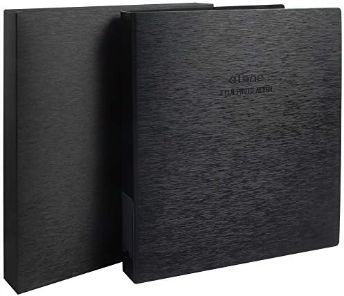 Acid Free Archival Film Bag Album Film Protector Storage Box Archival 3 Ring Binder for Printfile Standard 135 35mm 120 4x5 8x10 Negative Pages Film Bag by eTone