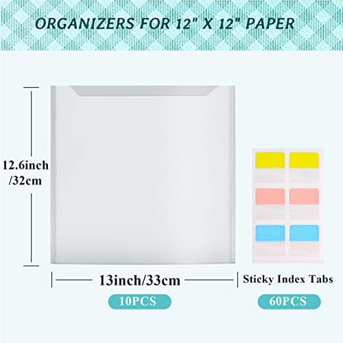 Caydo 36PCS Scrapbook Paper Storage Organizer for 12 x 12 Paper - Image 2