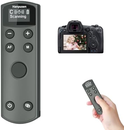 for Canon Rechargeable Camera Remote Control,Wireless Shutter Release by HANPUSEN