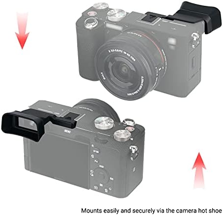 Extended A7C Eyecup for Sony Alpha 7C Only(Not Fit A7C II, A7CR) - Image 6