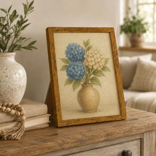puthiac 11x14 Rustic Farmhouse Picture Frame, Natural Pine, 1 Pack - Image 6