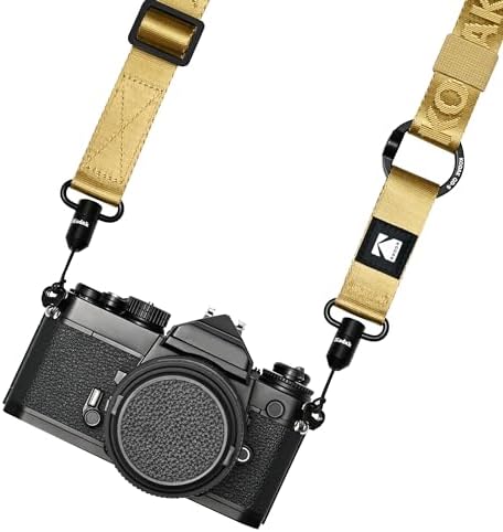 KODAK Multi-Purpose Camera Strap (Khaki) - Quick-Detach System, Lightweight, Durable Metal Swivels, Multiple Usages, SLR Cameras, Compact Cameras, Smart Phones - Image 3